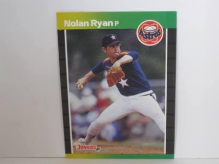 Nolan Ryan #154 1989 Donruss Baseball Card